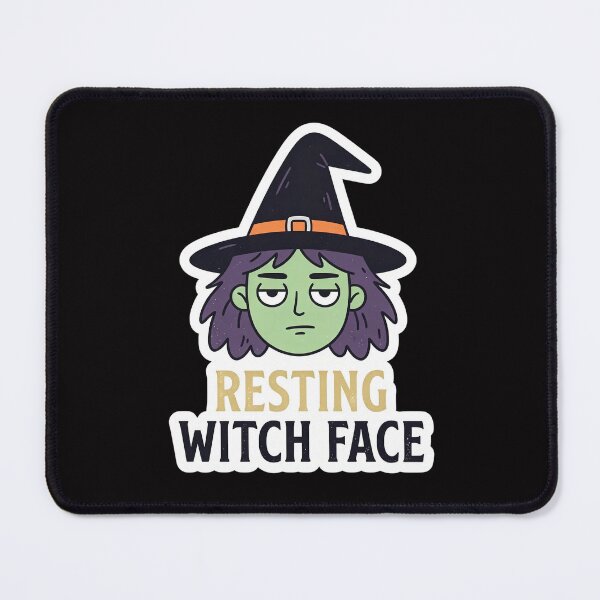 Item preview, Halloween - Resting Witch Face designed and sold by Presents For The Dead.