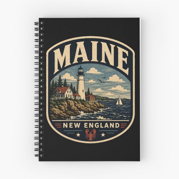 Item preview, Maine - Nueva Inglaterra - Estados Unidos designed and sold by GoodOldVintage.