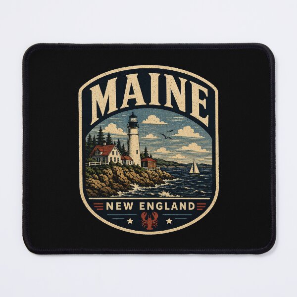 Item preview, Maine - New England - USA designed and sold by GoodOldVintage.