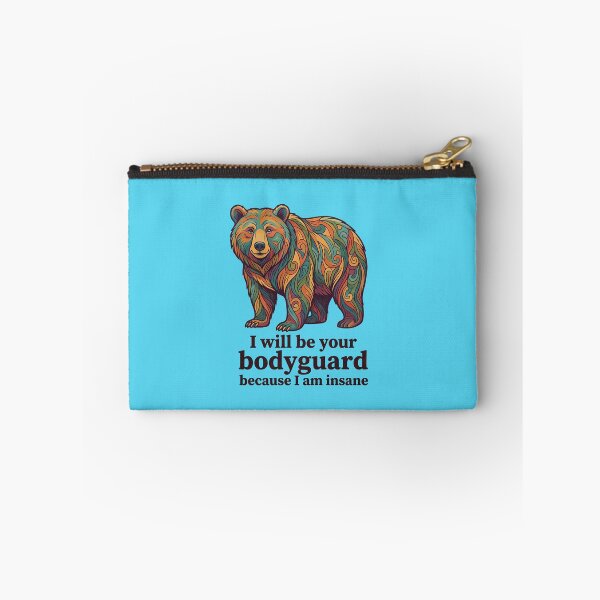 Item preview, I will be your bodyguard because I am insane - A colorful bear designed and sold by ParadoxParadox.