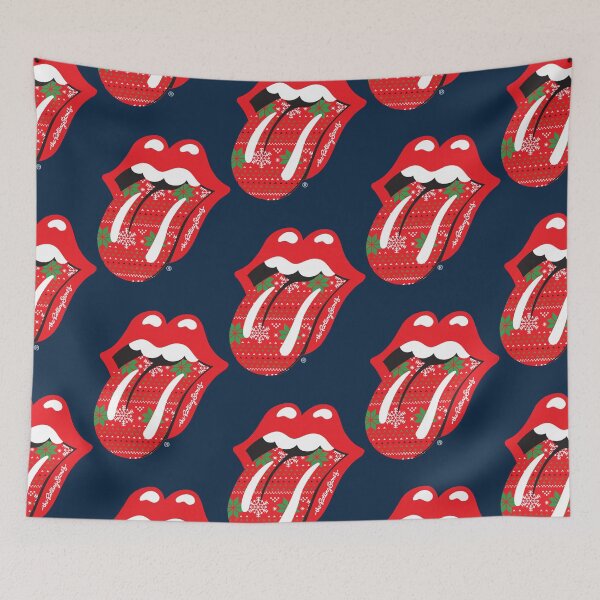 Item preview, Stones Christmas Plaid Tongue designed and sold by tutorsweet33.