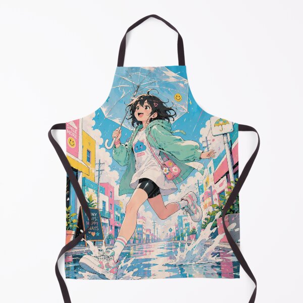 Item preview, A cheerful rainy day in pastel colors designed and sold by Kinnleee.