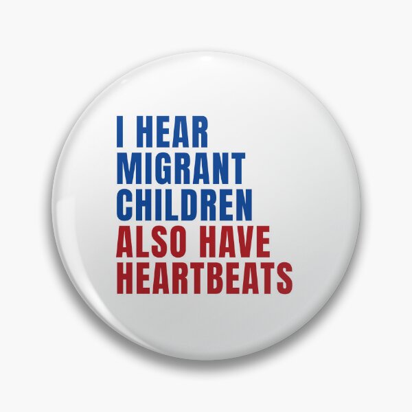 Item preview, I Hear Migrant Children Also Have Heartbeats, Political Human, Abortion Ban Protest, Women's Rights, Human Rights designed and sold by Cchotlan.