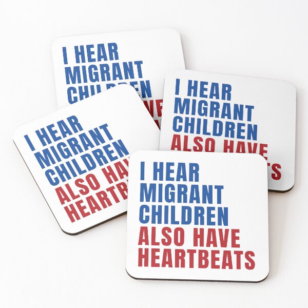 Item preview, I Hear Migrant Children Also Have Heartbeats, Political Human, Abortion Ban Protest, Women's Rights, Human Rights designed and sold by Cchotlan.