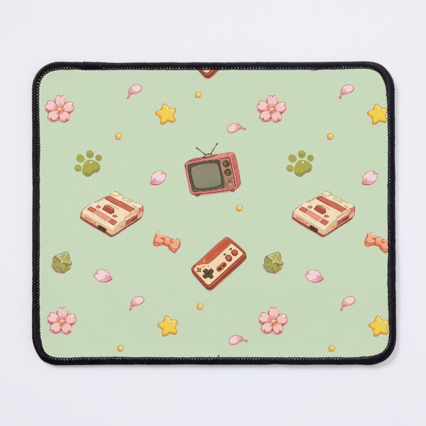 Item preview, Retro Gaming and Vintage Electronics Pattern 4 designed and sold by SimplePoDesign.