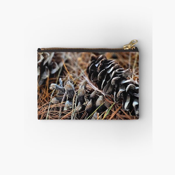 Item preview, Pine Cones on Forest Floor Photo designed and sold by NikaNavi.