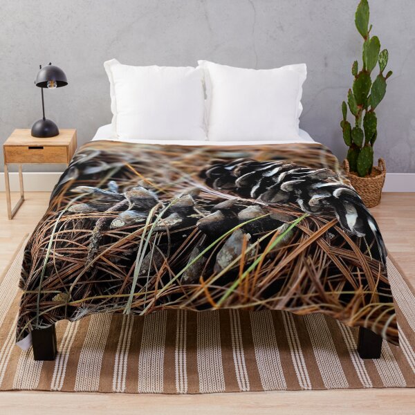 Item preview, Pine Cones on Forest Floor Photo designed and sold by NikaNavi.
