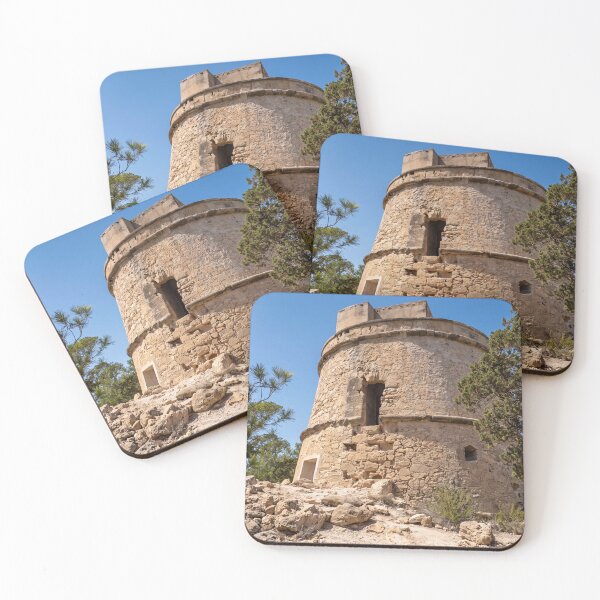 Item preview, Torre de Portinatx: Guarding Ibiza's Coast - Pirate Watchtower designed and sold by ArtworkNorth.