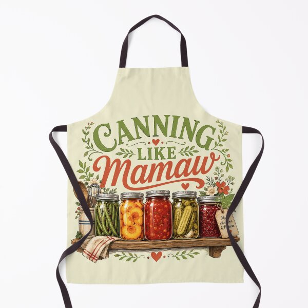 Item preview, Canning Like Mama Vintage Farmhouse Kitchen designed and sold by PunchDrop.