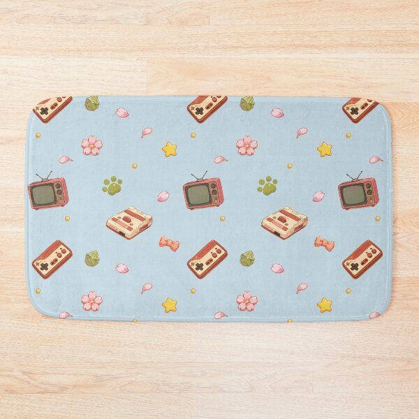 Item preview, Retro Gaming and Vintage Electronics Pattern 5 designed and sold by SimplePoDesign.