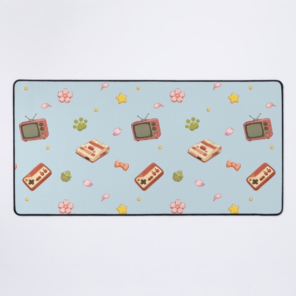 Item preview, Retro Gaming and Vintage Electronics Pattern 5 designed and sold by SimplePoDesign.