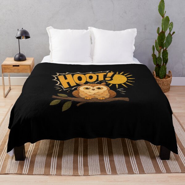 Item preview, HOOOOT! designed and sold by Konvero.
