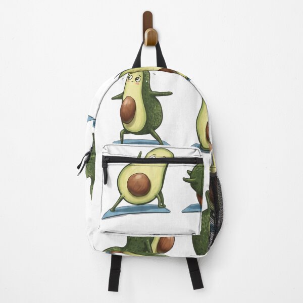Item preview, Cute Avocado Yoga Poses - Funny Namaste Fitness Art designed and sold by Shopeon Designs.