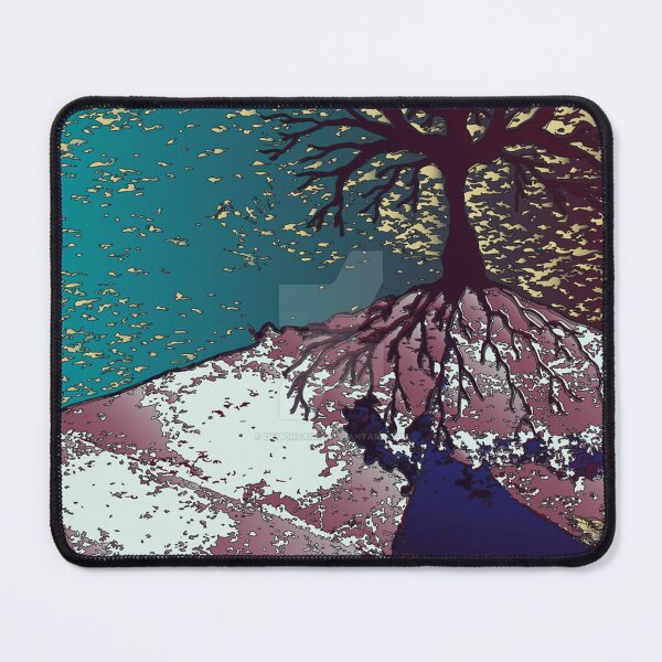 Item preview, Gothic Tree Roots Hillside designed and sold by RhondaBrenna.