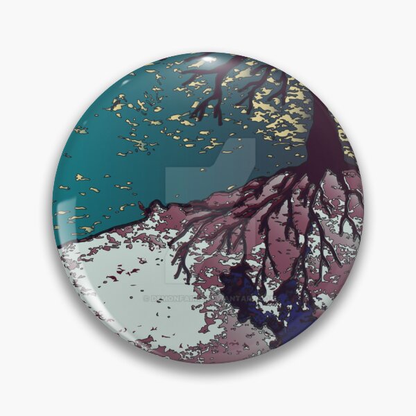 Item preview, Gothic Tree Roots Hillside designed and sold by RhondaBrenna.