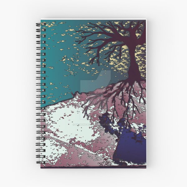 Item preview, Gothic Tree Roots Hillside designed and sold by RhondaBrenna.