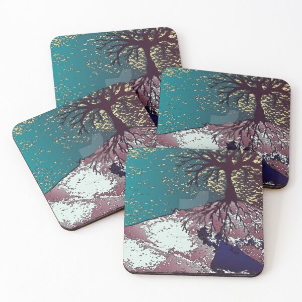 Item preview, Gothic Tree Roots Hillside designed and sold by RhondaBrenna.