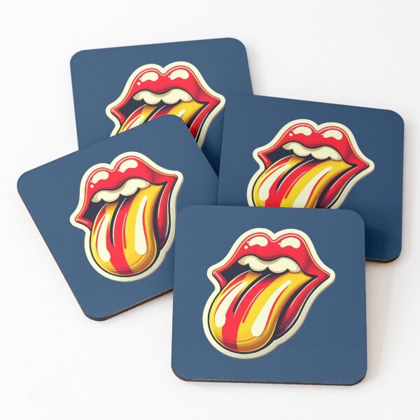 Item preview, Yellow Red Glossy Lips designed and sold by tutorsweet33.