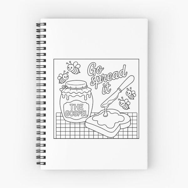 Item preview, Color Me: Spread the Gospel designed and sold by Daughter of a King Designs.