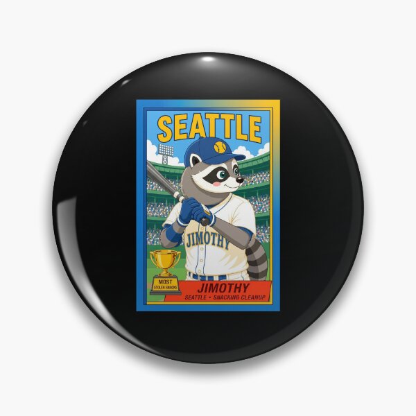 Item preview, Seattle Mariners - Jimothy - Snacking Cleanup - Most Stolen Snacks designed and sold by a2ungugu.