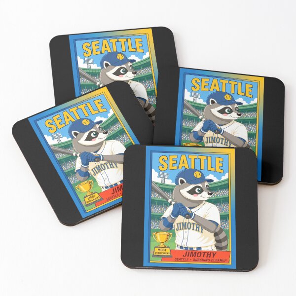 Item preview, Seattle Mariners - Jimothy - Snacking Cleanup - Most Stolen Snacks designed and sold by a2ungugu.