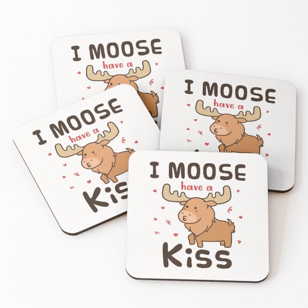 Item preview, I Moose Have a Kiss designed and sold by jaygo.