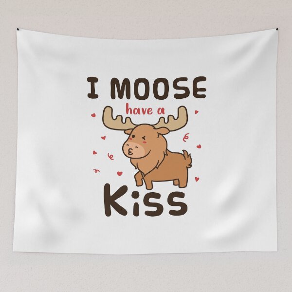 Item preview, I Moose Have a Kiss designed and sold by jaygo.