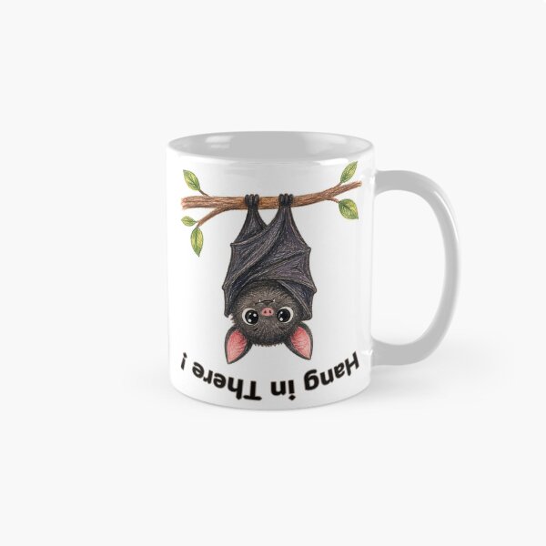 Item preview, Hang in There Cute Upside Down Bat designed and sold by Buli89.