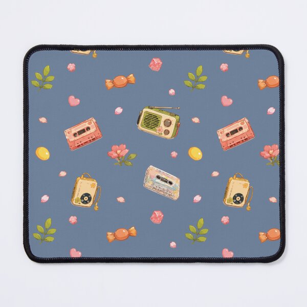 Item preview, Vintage Music Players and Retro Audio Gadgets Pattern 1 designed and sold by SimplePoDesign.