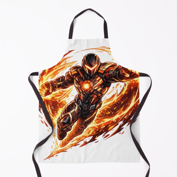 Item preview, Fire Energy Warrior Flaming Armor Action Hero designed and sold by irfanshikh.