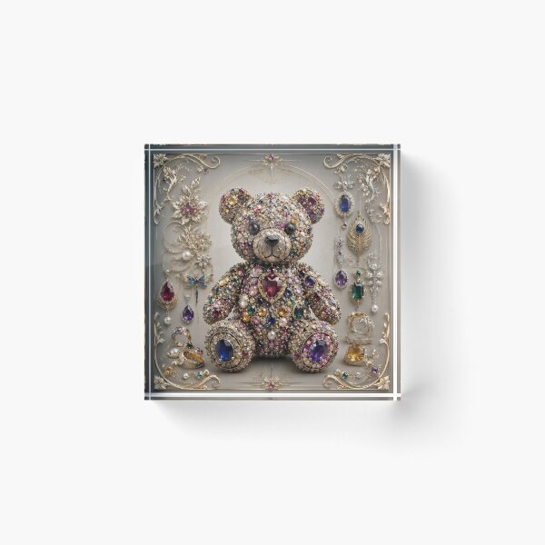 Item preview, Luxury Jewelry​ Teddy Bear in Art Nouveau designed and sold by Adisak-designs.