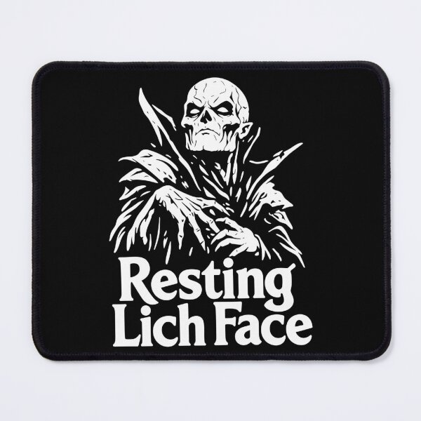 Item preview, Resting Lich Face designed and sold by a2ungugu.