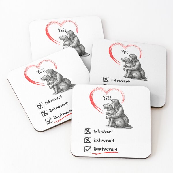 Item preview, Dogtrovert Checklist Funny Dog Love designed and sold by HappyDoodle11.