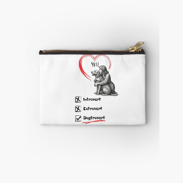 Item preview, Dogtrovert Checklist Funny Dog Love designed and sold by HappyDoodle11.