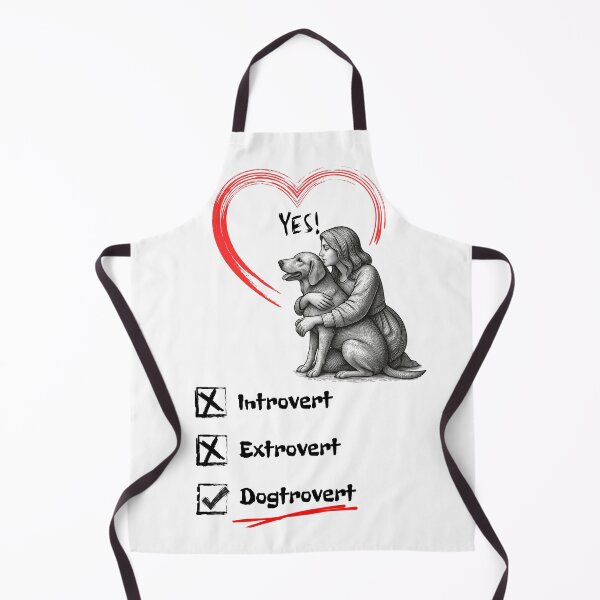 Item preview, Dogtrovert Checklist Funny Dog Love designed and sold by HappyDoodle11.