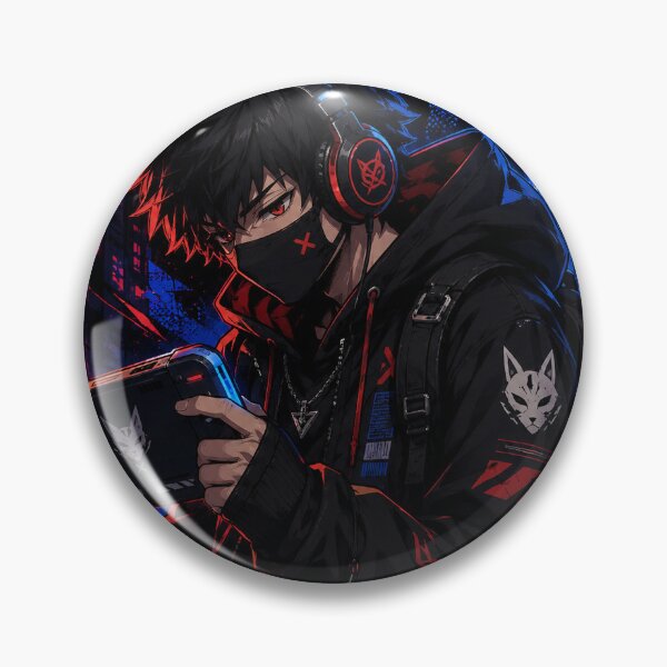 Item preview, Anime style neon street gamer designed and sold by Kinnleee.