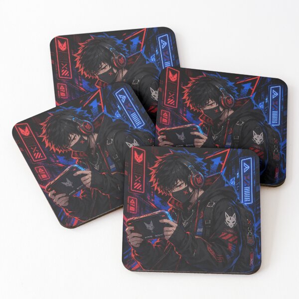 Item preview, Anime style neon street gamer designed and sold by Kinnleee.