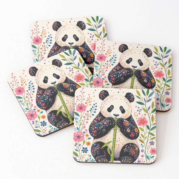 Item preview, Panda Petals designed and sold by Art by Erin Elyse.