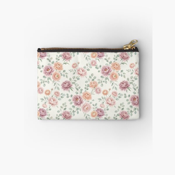 Item preview, Soft Pastel Watercolor Peony and Blush Floral Pattern designed and sold by Opal Aura .