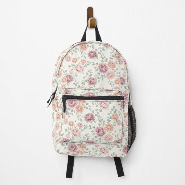 Item preview, Soft Pastel Watercolor Peony and Blush Floral Pattern designed and sold by Opal Aura .
