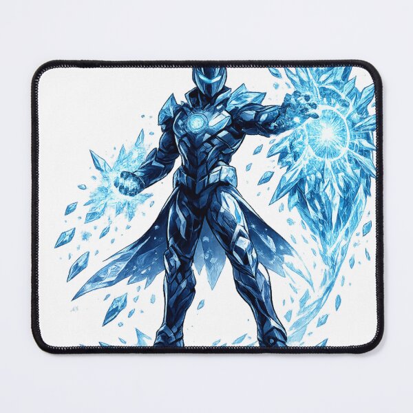 Item preview, Ice Energy Warrior Frozen Armor Crystal Power Hero designed and sold by irfanshikh.