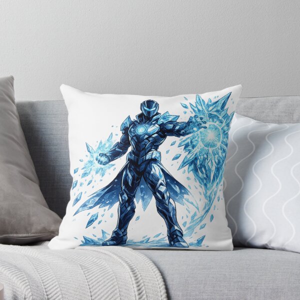 Item preview, Ice Energy Warrior Frozen Armor Crystal Power Hero designed and sold by irfanshikh.