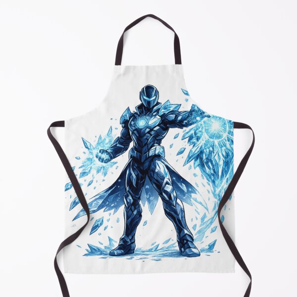 Item preview, Ice Energy Warrior Frozen Armor Crystal Power Hero designed and sold by irfanshikh.