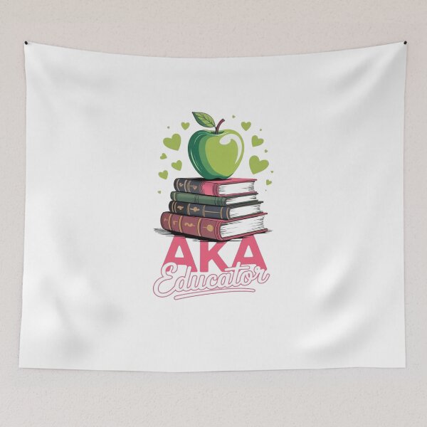 Item preview, AKA Educator Apple & Books – Teacher Appreciation Design designed and sold by Gbriel3.