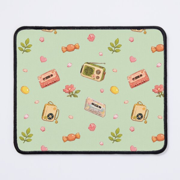 Item preview, Vintage Music Players and Retro Audio Gadgets Pattern 4 designed and sold by SimplePoDesign.