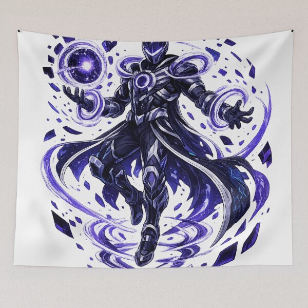 Item preview, Mystic Energy Warrior Purple Magic Armor Fantasy Hero designed and sold by irfanshikh.