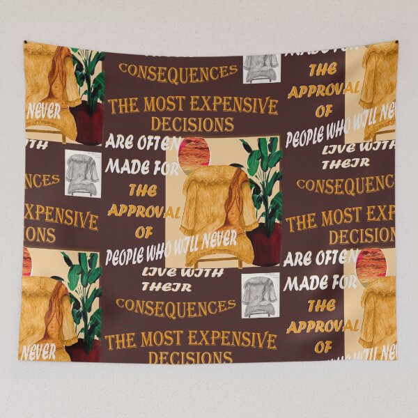 Item preview, " THE MOST EXPENSIVE DECISIONS" no. 11 designed and sold by VAVibrationArt.