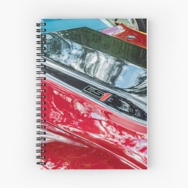 Item preview, 1969 Corvette Stingray Convertible Burgundy 427 Hood Car Poster designed and sold by RichFrancoCars.