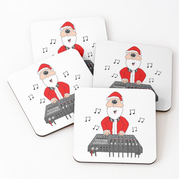 Item preview, Christmas Sound Engineer Santa Musician Funny designed and sold by doodlerob.