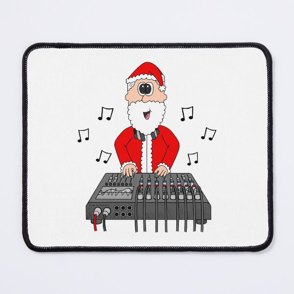 Item preview, Christmas Sound Engineer Santa Musician Funny designed and sold by doodlerob.